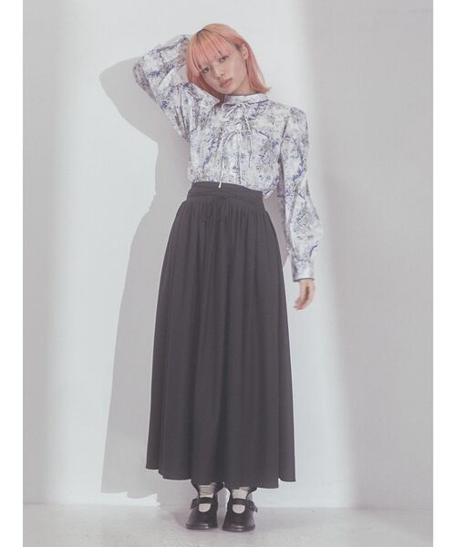 merry jenny(メリージェニー)の「ダブルベルトブーツ(ブーツ・レディース・ブラック/ベージュ・MEDIUM/LARGE)」の21枚目の写真