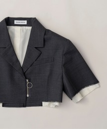 MAISON SPECIAL（メゾンスペシャル）の「Half Sleeve Cropped