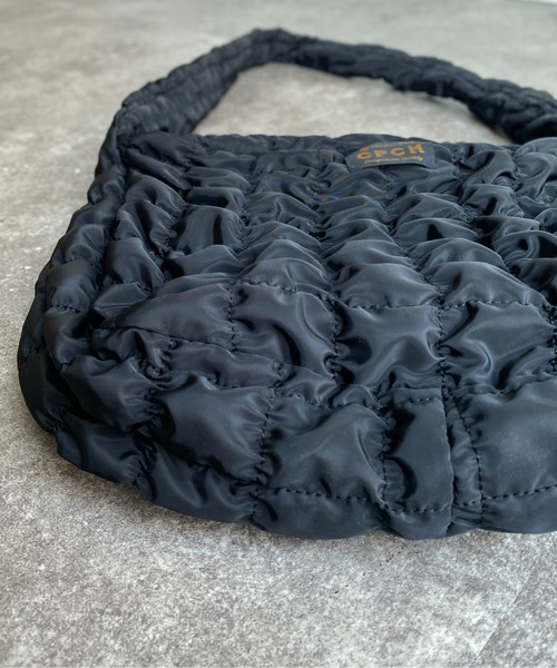 CPCM（シーピーシーエム）の「キルティングボリュームショルダーバッグ（ショルダーバッグ・メンズ・ブラック/オフホワイト・FREE）」の14枚目の写真