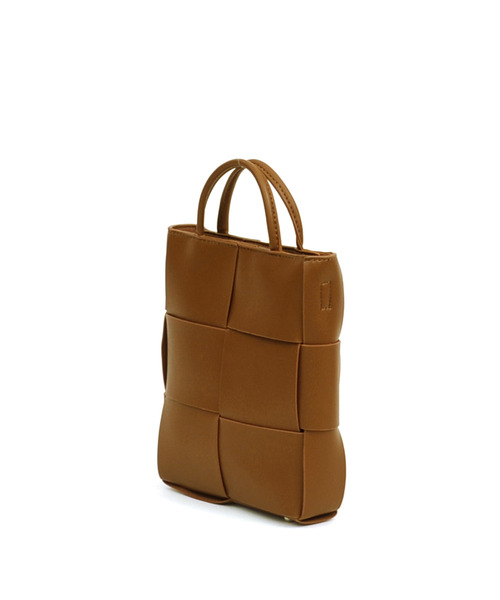 cache cache(カシュ カシュ)の「カシュカシュ cachecache / イントレチャートミニショルダーバッグ(ショルダーバッグ・レディース・ラベンダー/イエロー/グリーン/キャメル/ホワイト/ブラック/グレー/ワイン/シルバー/ブルー・FREE)」の13枚目の写真