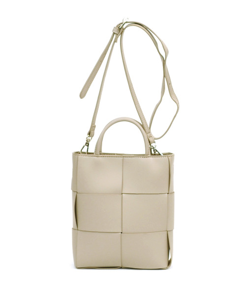 cache cache(カシュ カシュ)の「カシュカシュ cachecache / イントレチャートミニショルダーバッグ(ショルダーバッグ・レディース・ラベンダー/イエロー/グリーン/キャメル/ホワイト/ブラック/グレー/ワイン/シルバー/ブルー・FREE)」の19枚目の写真