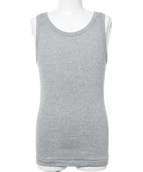 MILLER(ミラー)の「MILLER / SOLID TANK TOP(タンクトップ・メンズ・ブラック/ホワイト/グレー・MEDIUM/LARGE/SMALL)」の3枚目の写真