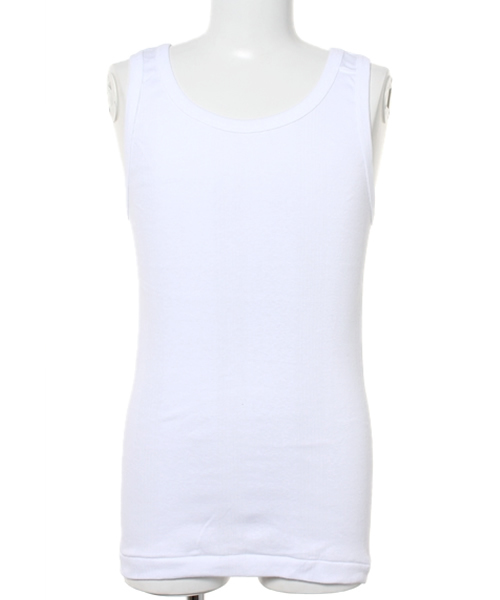 MILLER(ミラー)の「MILLER / SOLID TANK TOP(タンクトップ・メンズ・ブラック/ホワイト/グレー・MEDIUM/LARGE/SMALL)」の2枚目の写真