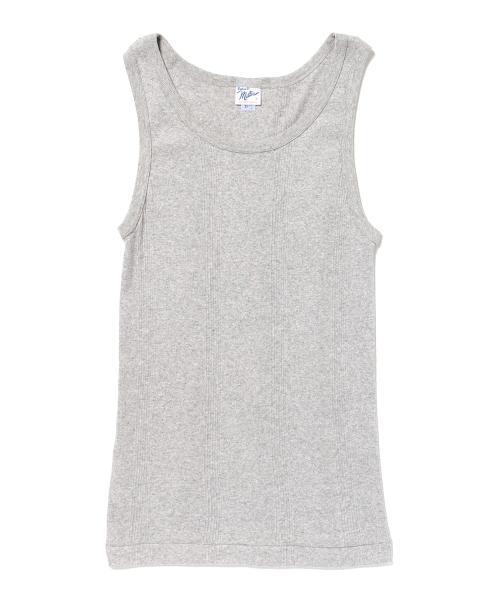 MILLER(ミラー)の「MILLER / SOLID TANK TOP(タンクトップ・メンズ・ブラック/ホワイト/グレー・MEDIUM/LARGE/SMALL)」の18枚目の写真