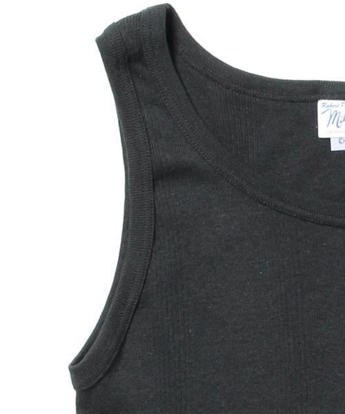 MILLER(ミラー)の「MILLER / SOLID TANK TOP(タンクトップ・メンズ・ブラック/ホワイト/グレー・MEDIUM/LARGE/SMALL)」の9枚目の写真