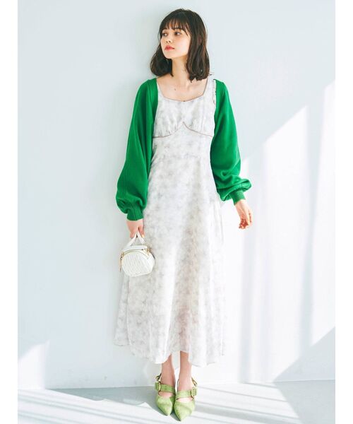 dazzlin ビッグレースアップショートカーディガン dazzlin（ダズリン）の「ビッグレースアップショート