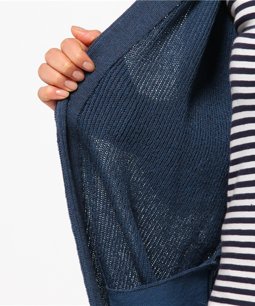 MOUSSY（マウジー）の「OVERSIZED KNIT CDK（カーディガン/ボレロ・レディース・ダークブルー/トップグレー/ライトグリーン・FREE）」の10枚目の写真