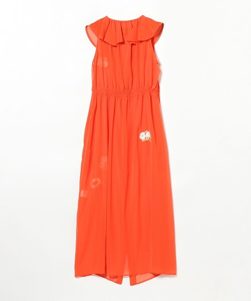 Ray BEAMS（レイビームス）の「NOMA t.d. × Ray BEAMS / 別注 Chiffon Dress（ワンピース・レディース・オレンジ・ONE SIZE）」の5枚目の写真