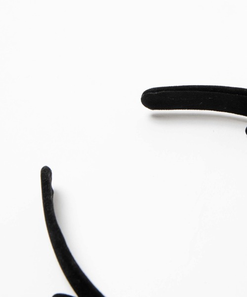 WEGO(ウィゴー)の「WEGO/リボンカチューシャ(カチューシャ・レディース・ブラック・FREE)」の8枚目の写真