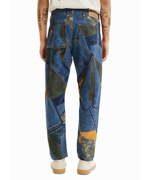 Desigual（デシグアル）の「VELEZ デニムロングパンツ（デニムパンツ・メンズ・ブルー・XS/S/M/L/XL/XXL）」の3枚目の写真