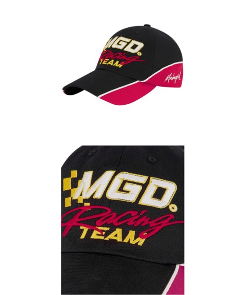 MAHAGRID（マハグリッド）の「『mahagrid/マハグリッド』RACING BALL CAP/レーシングボール キャップ（キャップ・レディース・ブラック/ネイビー・FREE）」の7枚目の写真