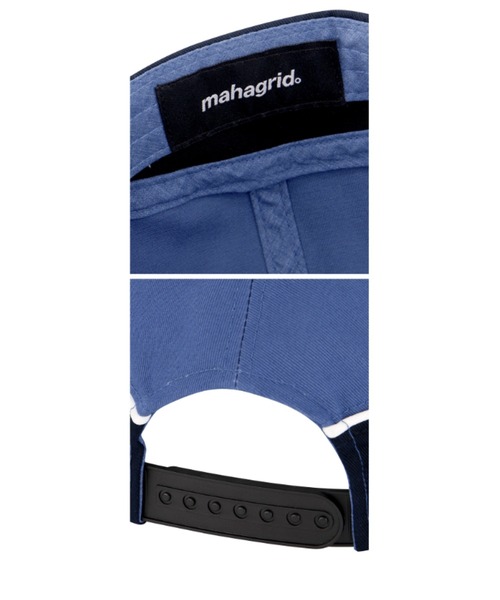 MAHAGRID（マハグリッド）の「『mahagrid/マハグリッド』RACING BALL CAP/レーシングボール キャップ（キャップ・レディース・ブラック/ネイビー・FREE）」の6枚目の写真