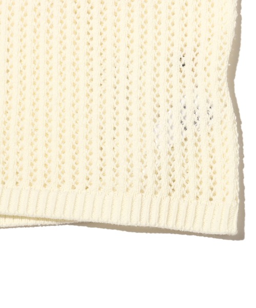 UGG（アグ）の「UGG@mos オープンネックニットトップス / アグ オープンネックニットトップス（ニット/セーター・レディース・グレー/ホワイト/ブラック・L/M）」の6枚目の写真