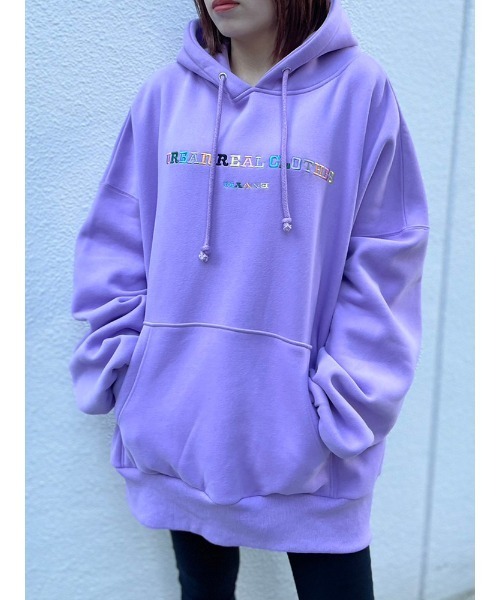 ENVYM（アンビー）の「カラーエンブロイダリールーズＰＯ（パーカー・レディース・ホワイト/パープル/ブルー/ブラック・FREE）」の13枚目の写真