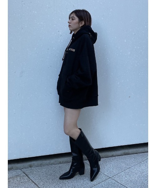 ENVYM（アンビー）の「カラーエンブロイダリールーズＰＯ（パーカー・レディース・ホワイト/パープル/ブルー/ブラック・FREE）」の15枚目の写真