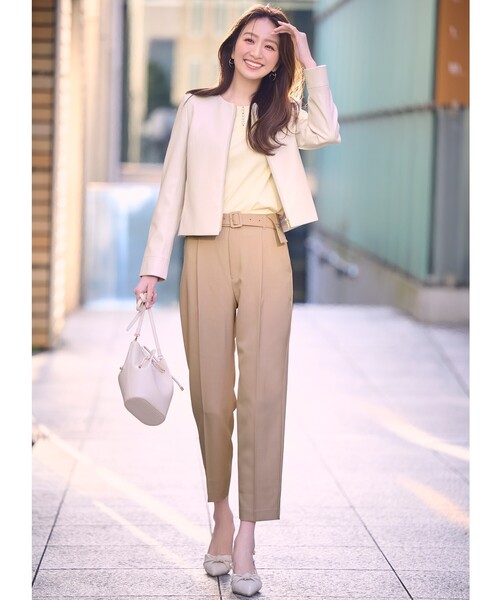 index（インデックス）の「◆巾着型ミニショルダー（ショルダーバッグ・レディース・ライトパープル/ブラック/オフホワイト・00）」の6枚目の写真