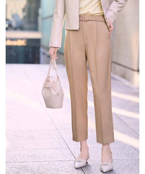 index（インデックス）の「◆巾着型ミニショルダー（ショルダーバッグ・レディース・ライトパープル/ブラック/オフホワイト・00）」の7枚目の写真