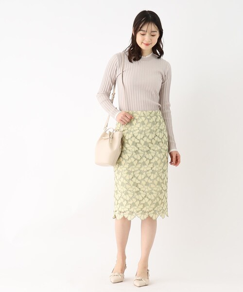 index（インデックス）の「◆巾着型ミニショルダー（ショルダーバッグ・レディース・ライトパープル/ブラック/オフホワイト・00）」の18枚目の写真