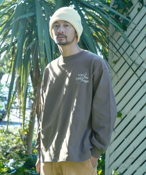 BAYFLOW（ベイフロー）の「ワッフルニットワッチ（ニットキャップ/ビーニー・メンズ・ブラック/オレンジ/ナチュラル/アクア/クリアブルー/グレー/オレンジ系その他2・FREE）」の20枚目の写真