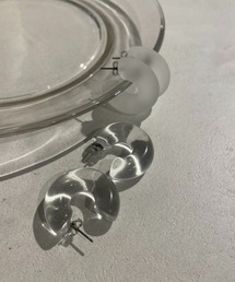 AIC. | クリアボリュームリングピアス(ピアス（両耳用）)