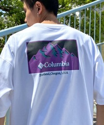 【展開店舗限定】columbia/コロンビア インペリアルパーク オーバーサイズ/ワイドシルエット バックプリントTシャツ/半袖Tシャツ PM6871