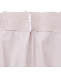 サテンフリル ドレープカーテン 2点セットライトピンク（ドレープ/既製） Francfranc（フランフラン）の「サテンフリル ドレープカーテン