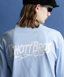 Schott/ショット/SS T-SHIRT "FIRE SCRIPT"/"ファイア スクリプト" Tシャツ