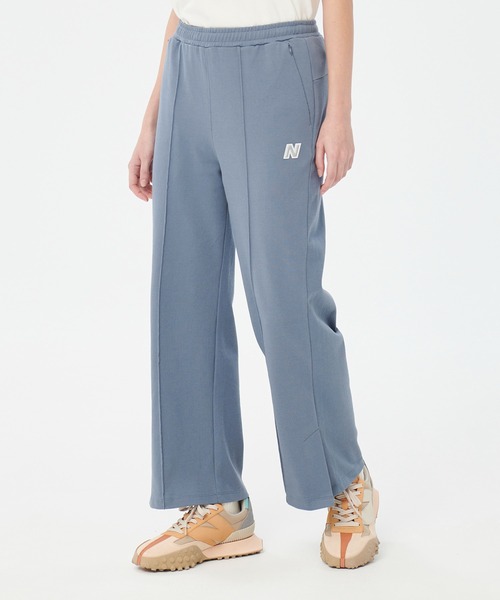 NEW BALANCE(ニューバランス)の「MET24 N Wide Pants(スウェットパンツ・レディース・ホワイト/ベージュ/ブルーグレー・SMALL/MEDIUM/LARGE)」の2枚目の写真