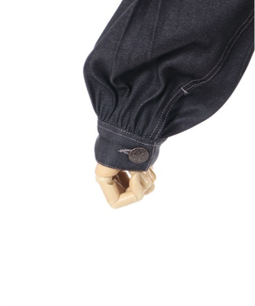 axes femme POETIQUE(アクシーズファムポエティック)の「ビッグ襟ショートブルゾン(ブルゾン・レディース・キナリ/その他/ブラック・MEDIUM)」の22枚目の写真