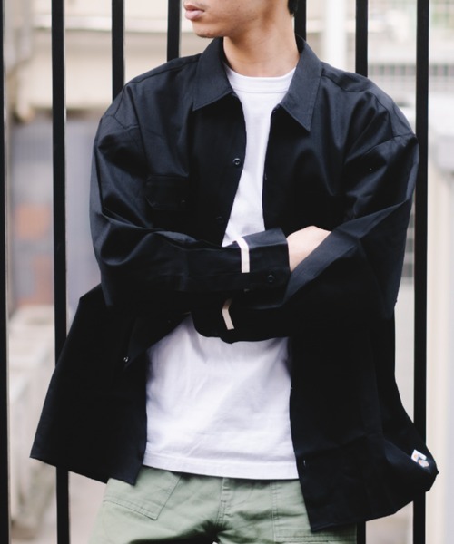 Dickies [ビッグサイズ] ディッキーズ ワークシャツ 長袖 574