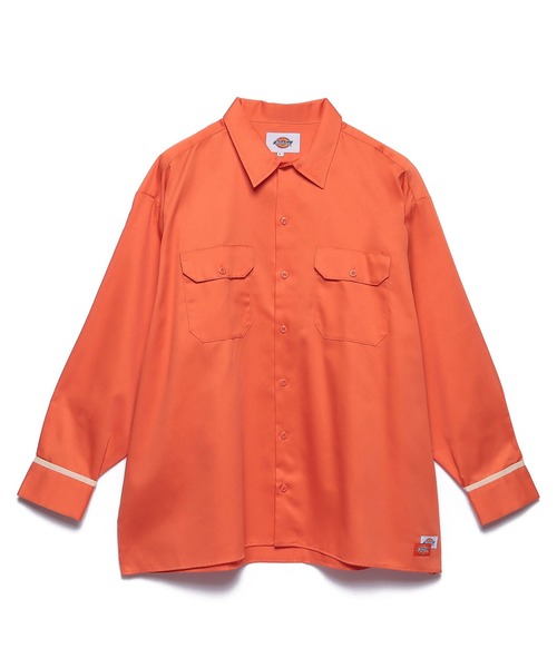 Dickies】長袖 ワイドワークシャツ（シャツ/ブラウス）｜Dickies