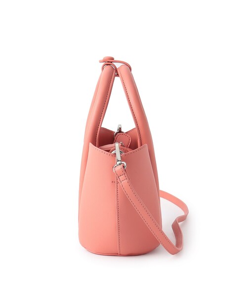 couture brooch（クチュールブローチ）の「◆スカラップミニバッグ（ショルダーバッグ・レディース・ブラック/アイボリー/ベビーピンク・00）」の7枚目の写真