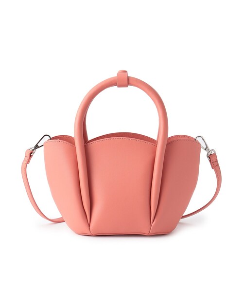 couture brooch（クチュールブローチ）の「◆スカラップミニバッグ（ショルダーバッグ・レディース・ブラック/アイボリー/ベビーピンク・00）」の8枚目の写真