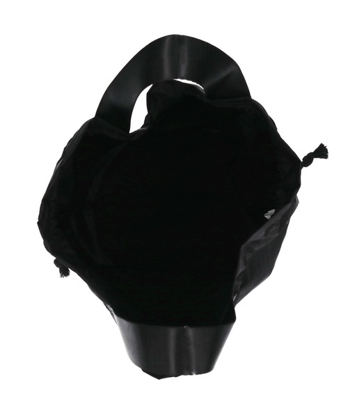 NERGY（ナージー）の「バンダナプリントサークルバッグ（トートバッグ・レディース・ホワイト/ブラック・FREE）」の7枚目の写真