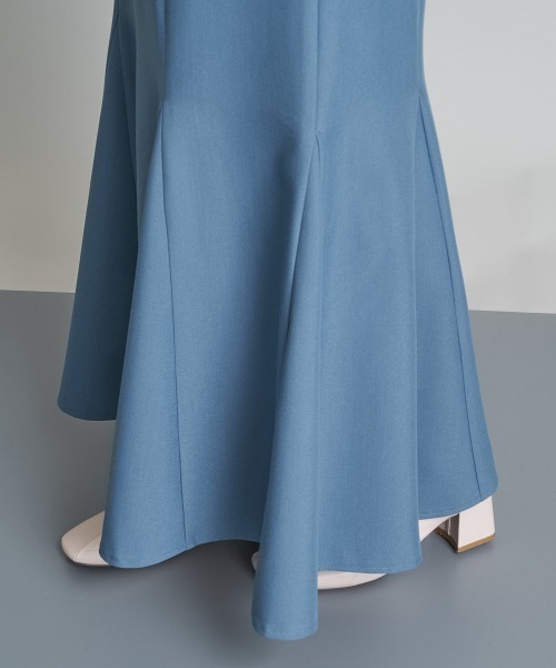 A de a.v.v（アードアー・ヴェ・ヴェ）の「（セットアップ可）サス付きハイウエストマーメイドスカート（スカート・レディース・グレー/ブルー・SMALL/MEDIUM/36/38）」の15枚目の写真