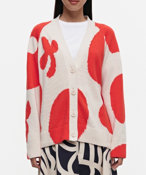 マリメッコ◇Kaide Pieni Unikko◇カーディガン◇M マリメッコ◇Kaide Pieni Unikko◇カーディガン◇M - SANDALCASA 日本