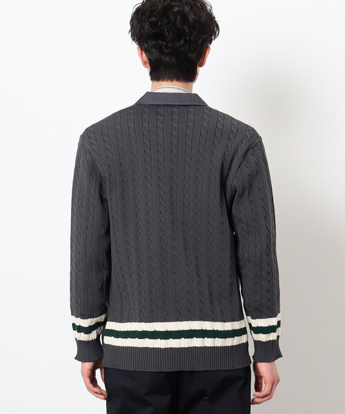 COMME　CA COMMUNE（コムサコミューン）の「ニットコンビ ブレザー（テーラードジャケット・メンズ・ネイビー/ベージュ/チャコール・M/L）」の16枚目の写真