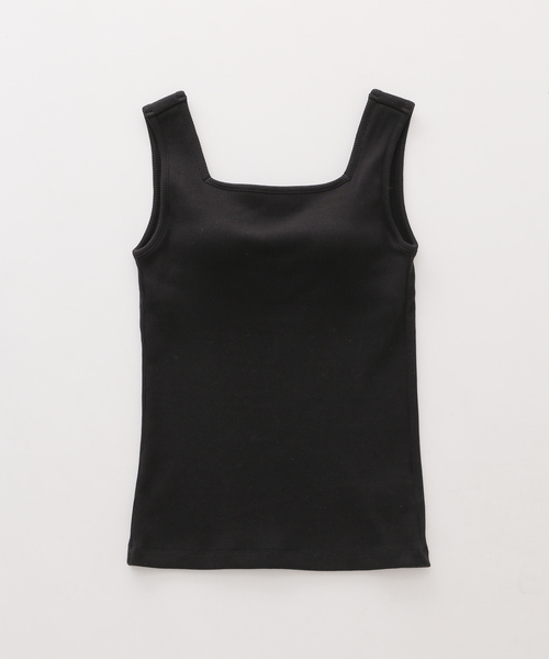 LALAVIE/ララヴィ】Rib Square Neck Bratop Tank（その他