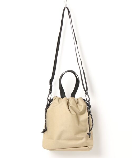 sunny branch（サニーブランチ）の「★RECYCLE POLYESTER★PURSE MINI BAG リサイクルポリエステルパースミニバッグ（ショルダーバッグ・レディース・ベージュ/ブラック/オリーブ/ネイビー・FREE）」の16枚目の写真