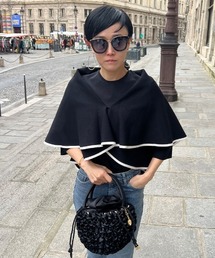 JENNE | ショール風ニットカーディガン(ニット/セーター)