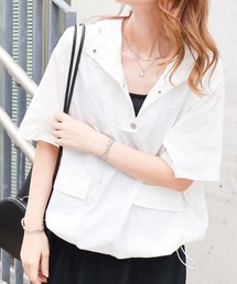 Social GIRL | フードナイロンプルオーバー(パーカー)