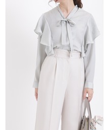 Te chichi | ショルダーフリルボウタイブラウス(シャツ/ブラウス)