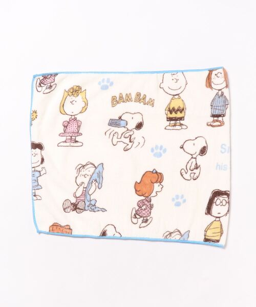 PEANUTS(ピーナッツ)の「PEANUTS/ピーナッツ 速乾フェイスタオル フレンズ SN(タオル・レディース・マルチ・ONE SIZE)」の2枚目の写真