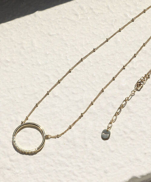ネックレス リングセット フリーサイズ新品 セール】キラリングネックレス（ネックレス）｜NOLLEY'S
