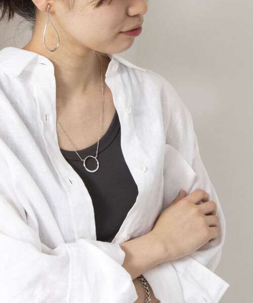 NOLLEY’S（ノーリーズ）の「キラリングネックレス（ネックレス・レディース・ゴールド/シルバー・FREE）」の3枚目の写真