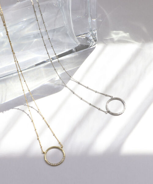 NOLLEY’S（ノーリーズ）の「キラリングネックレス（ネックレス・レディース・ゴールド/シルバー・FREE）」の6枚目の写真