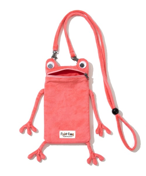 gym master（ジムマスター）の「gym master/ジムマスター　Fluke Frog カエルスマホポーチ（スマホケース/カバー・レディース・グリーン/ライトグリーン/ピンク・FREE）」の3枚目の写真