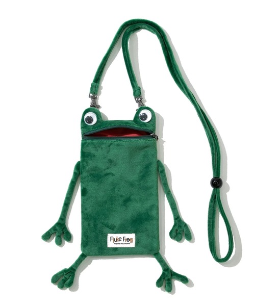 gym master（ジムマスター）の「gym master/ジムマスター　Fluke Frog カエルスマホポーチ（スマホケース/カバー・レディース・グリーン/ライトグリーン/ピンク・FREE）」の2枚目の写真