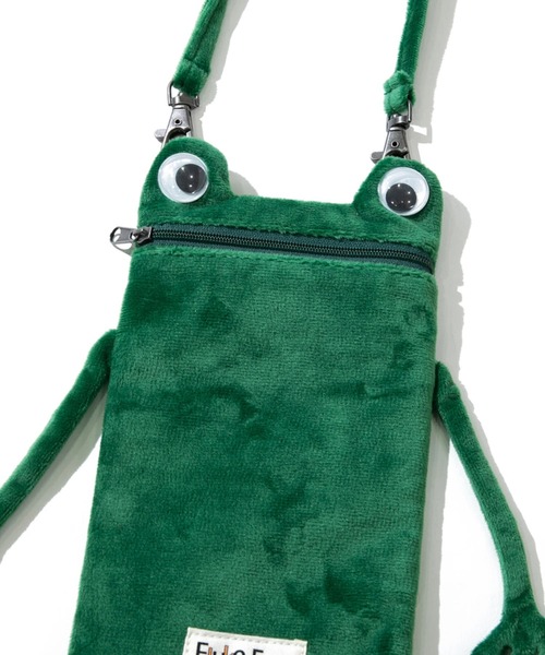 gym master（ジムマスター）の「gym master/ジムマスター　Fluke Frog カエルスマホポーチ（スマホケース/カバー・レディース・グリーン/ライトグリーン/ピンク・FREE）」の8枚目の写真