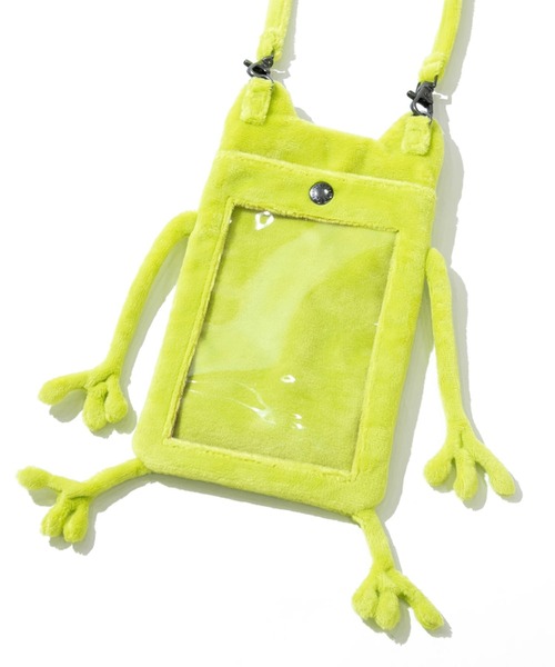 gym master（ジムマスター）の「gym master/ジムマスター　Fluke Frog カエルスマホポーチ（スマホケース/カバー・レディース・グリーン/ライトグリーン/ピンク・FREE）」の10枚目の写真